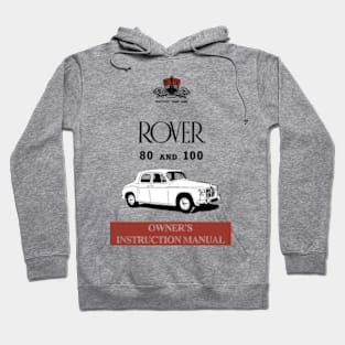 1959 ROVER 80 and 100 - owners handbook Hoodie